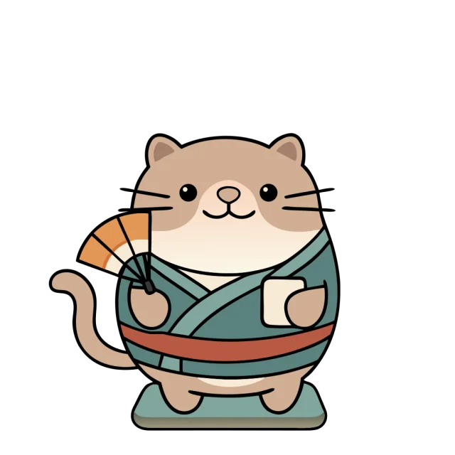 仕込み上手の落語家のイラスト
