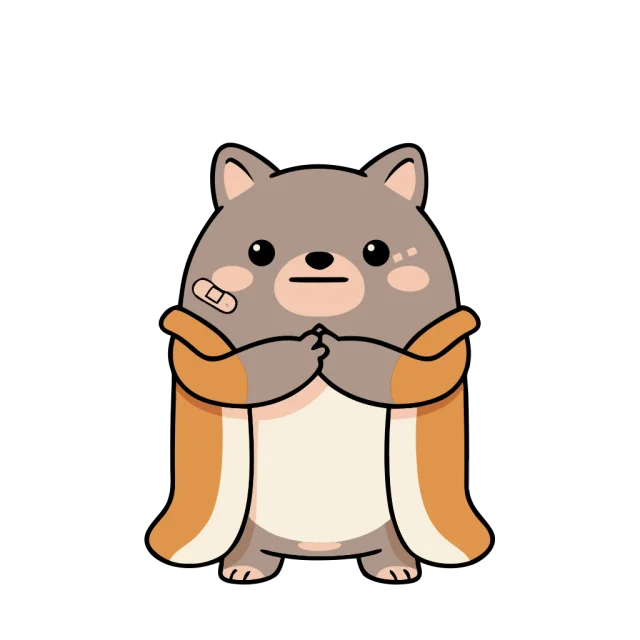不言実行ぶっきら番長のイラスト